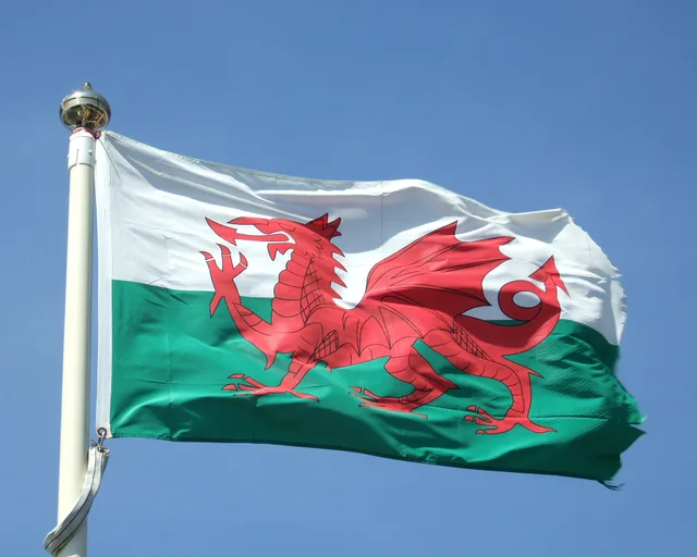 Flag of Wales ( Y Ddraig Goch , Welsh for the Red Dragon ), taken by Calum Hutchinson. How Welsh Language Standards affect Cardiff public sector quotes and version control