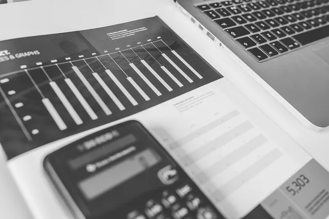 calculator, numbers, accounting, charts, graphs, finance, macbook, laptop, computer, technology, gray computer, gray technology, gray laptop, gray finance, gray numbers, gray accounting, accounting, accounting, accounting, accounting, accounting, finance. Why a proposal software budget template saves money before renewal
