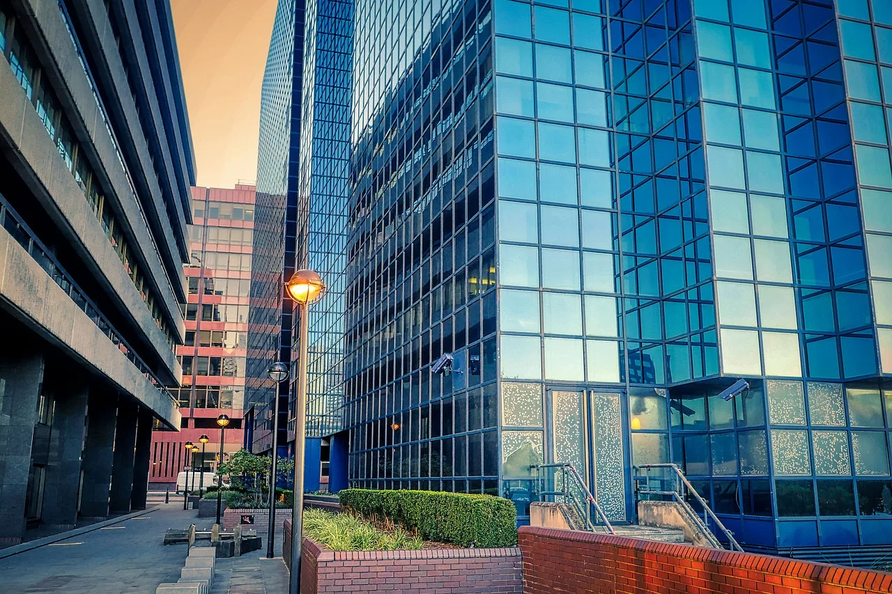 buildings, architecture, skyscrapers, office buildings, glass windows, high-rise, high-rise buildings, urban, urban landscape, london, city, england, united kingdom, modern architecture, modern buildings, facades, uk