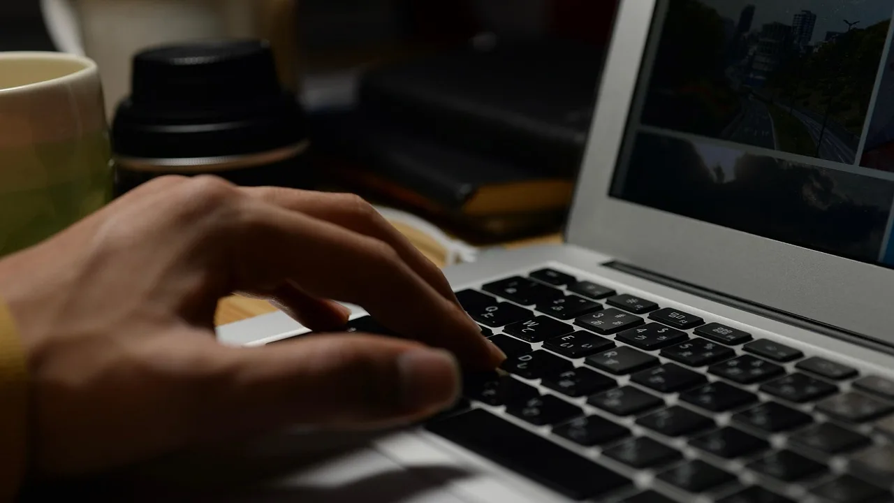 working, laptop, typing, studying, computer